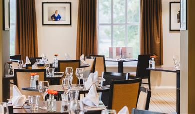 Seating and Table Settings at The Dining Room Restaurant at Daffodil Hotel & Spa in Grasmere, Lake District