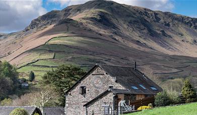 Views at The Yan at Broadrayne in Grasmere, Lake District