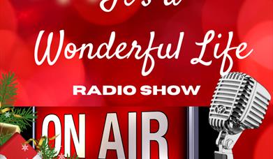 It's a wonderful life - radio show play poster