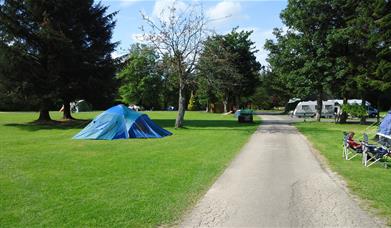 Tents and Touring Pitches at Ullswater Holiday Park in the Lake District, Cumbria