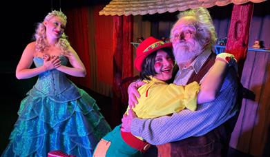 Still photo from Rheged's Pinocchio Pantomime.
