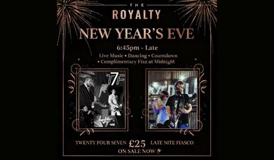 The Royalty New Year's Eve Poster