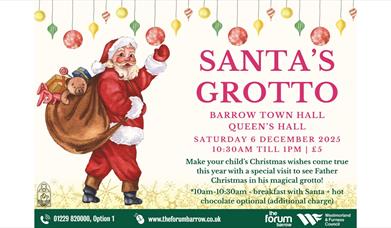 Santa's Grotto at Barrow Town Hall
