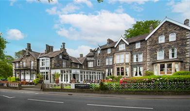 Exterior of The Waterhead Inn in Ambleside, Lake District