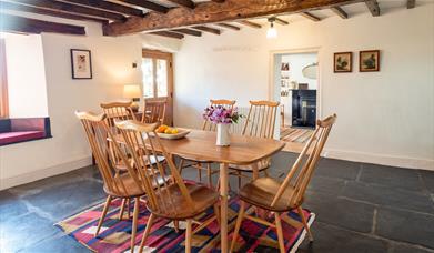 Dining Room and Entrance Area in Wayside Cottage 1637 in Whitbeck, Lake District