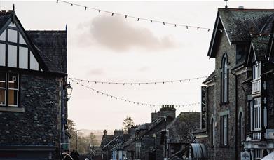 Ambleside Sunset, as seen from Zeffirellis Independent Cinema in Ambleside, Lake District