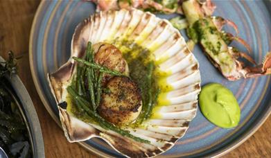 Food at George and Dragon in Clifton, Cumbria