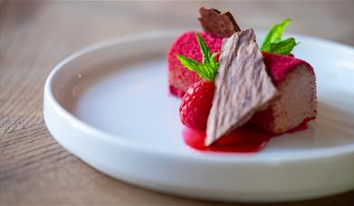 Food from The Black Swan Restaurant in Ravenstonedale, Cumbria