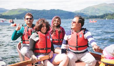 Boat Hire at Brockhole on Windermere Visitor Centre in the Lake District