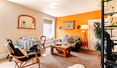 Dining and Living room at Dorothy's Place in Bowness-on-Windermere, Lake District