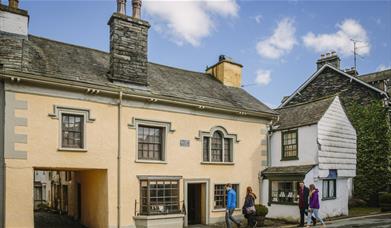 Exterior of Tabitha Twitchit's Bookshop in Hawkshead, Lake District © National Trust Images / Steven Barber