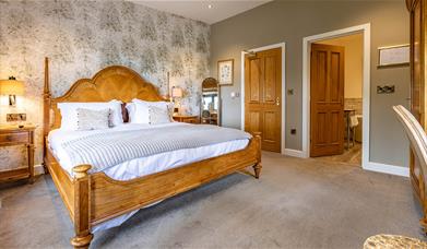 Double bedroom at Heather Glen Country House in Ainstable, Cumbria © Al Topping 2024