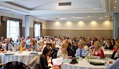 Conference Delegates at Low Wood Bay Resort & Spa in Windermere, Lake District