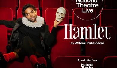 the National Theatre Live production of Hamlet poster