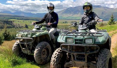 Group Escorted Quad Biking at Rookin House Activity Centre in Troutbeck, Lake District