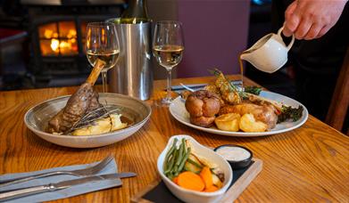 Enjoy delicious home-cooked food at The Royal Hotel, Dockray