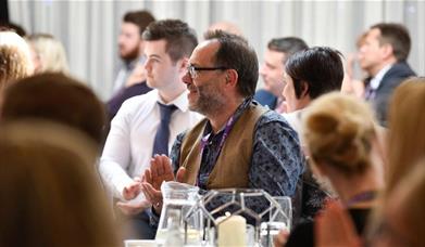 Delegates at a conference at The Halston in Carlisle, Cumbria © Linda Bussey @ PixL