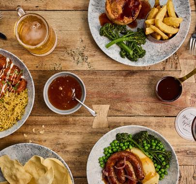 Food and drink from The Pheasant Inn in Bassenthwaite, Lake District