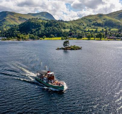 Ullswater 'Steamers' on Ullswater in the Lake District, Cumbria © Ben Barden