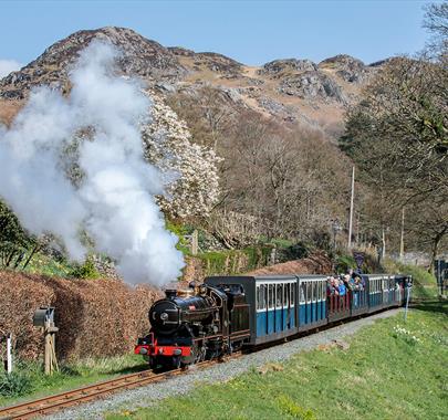 Scenic Views from Ravenglass & Eskdale Railway, Lake District