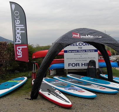 Paddleboard Hire at Derwentwater Marina in Keswick, Lake District