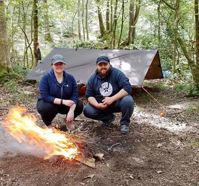 48 - Two Day Wilderness Survival Training Course with Green Man Survival