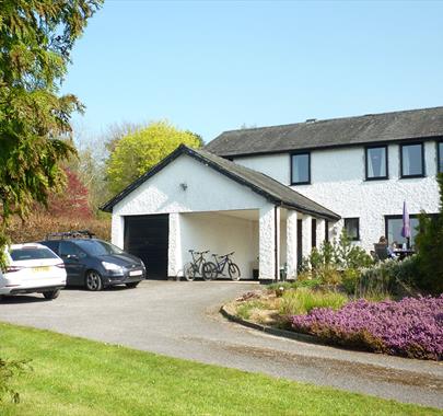 Exterior and Drive at Roman How near Windermere, Lake District