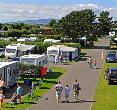 Camping & Touring Pitches at Stanwix Park Holiday Centre in Silloth, Cumbria