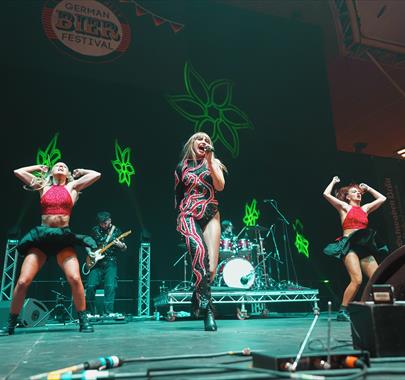 Fearlessly Taylor live on stage