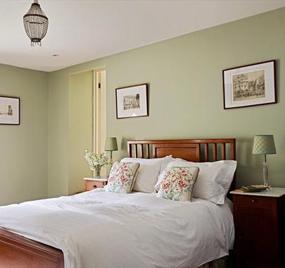 Bedroom at Melmerby Hall in Melmerby, Cumbria