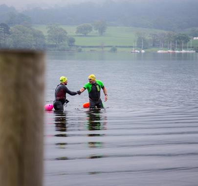 Winter wild swim camp