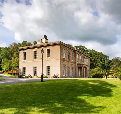 Exterior View of The Fitz and Surrounding Grounds, in Cockermouth, Lake District