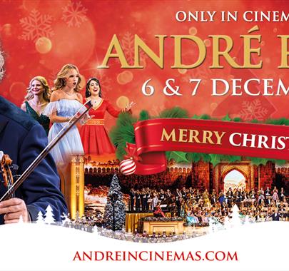 André Rieu Merry Christmas poster

