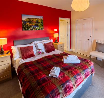 Double Bedroom at Abbey Farm House in Lanercost, Cumbria