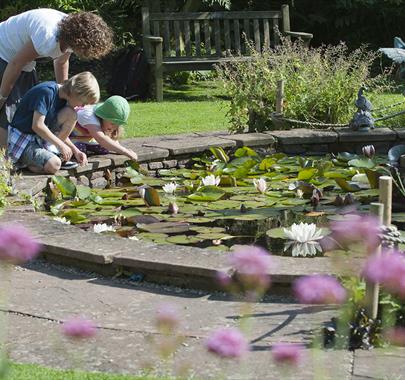 Family days out at Acorn Bank in Temple Sowerby, Cumbria © National Trust
