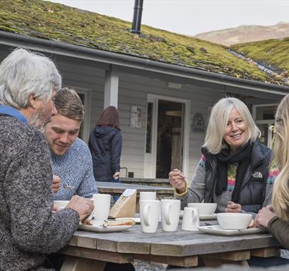 Food and Drink at Aira Force Tea Room in Matterdale, Lake District © National Trust Images, Stewart Smith