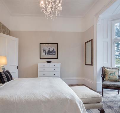 Bedroom at Ambleside Manor Vegetarian Guest House in Ambleside, Lake District