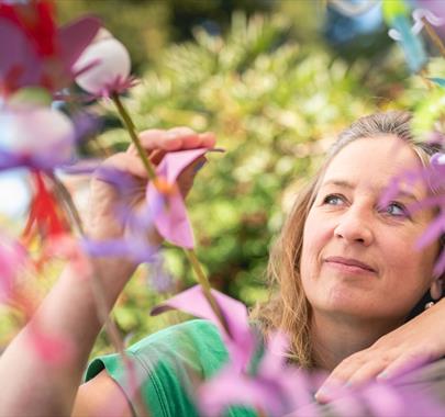 Unearthed, a new installation by Amy Williams at Blackwell – the Arts & Crafts House in Bowness-on-Windermere, Lake District