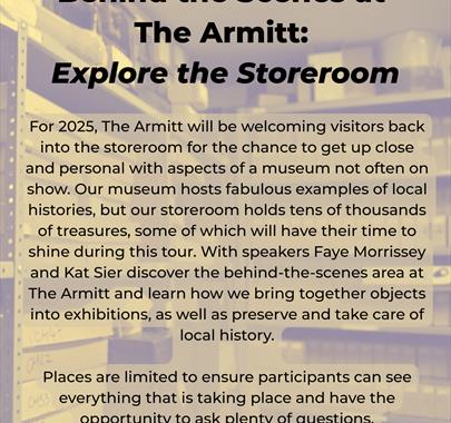 Behind the Scenes at The Armitt: Explore the Storeroom