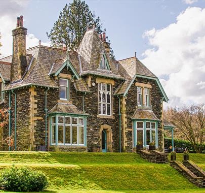 Exterior and Grounds at Birkdale House in Windermere, Lake District