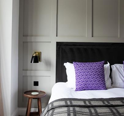 Double Bedroom at The Black Bull Inn in Sedbergh, Cumbria © Amanda-Farnese Heath Photography