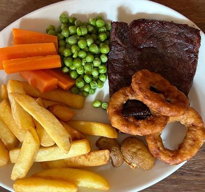 Traditional Pub Food at The Blacksmiths Arms near Brampton, Cumbria