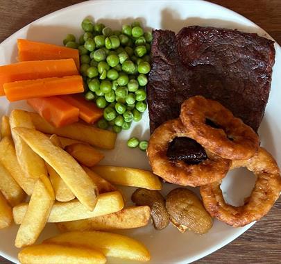 Traditional Pub Food at The Blacksmiths Arms near Brampton, Cumbria