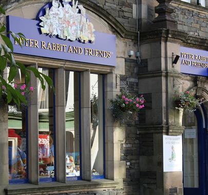 Peter Rabbit & Friends Storefront in Bowness-on-Windermere, Lake District