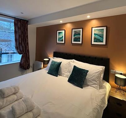 Double Bedroom at Braithwaite House Rooms in Braithwaite, Lake District