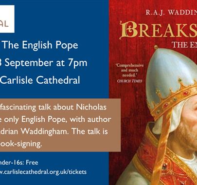 Breakspear: The English Pope (Talk and Booksigning)
