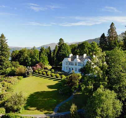 Grounds and exterior at Brockhole on Windermere Visitor Centre in the Lake District