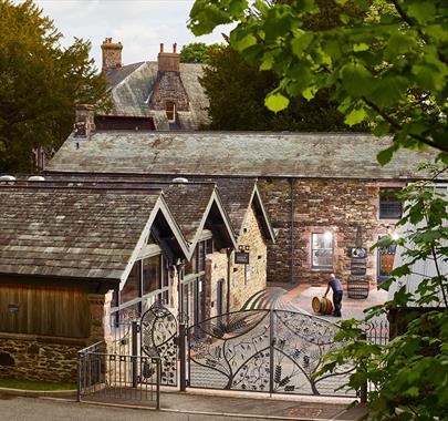 Exterior of The Lakes Distillery near Cockermouth, Lake District