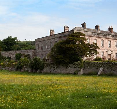 Exterior and Grounds at Dalemain Mansion & Historic Gardens in Penrith, Cumbria