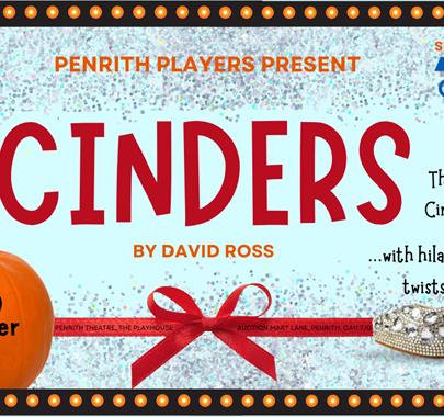 "Cinders" play poster